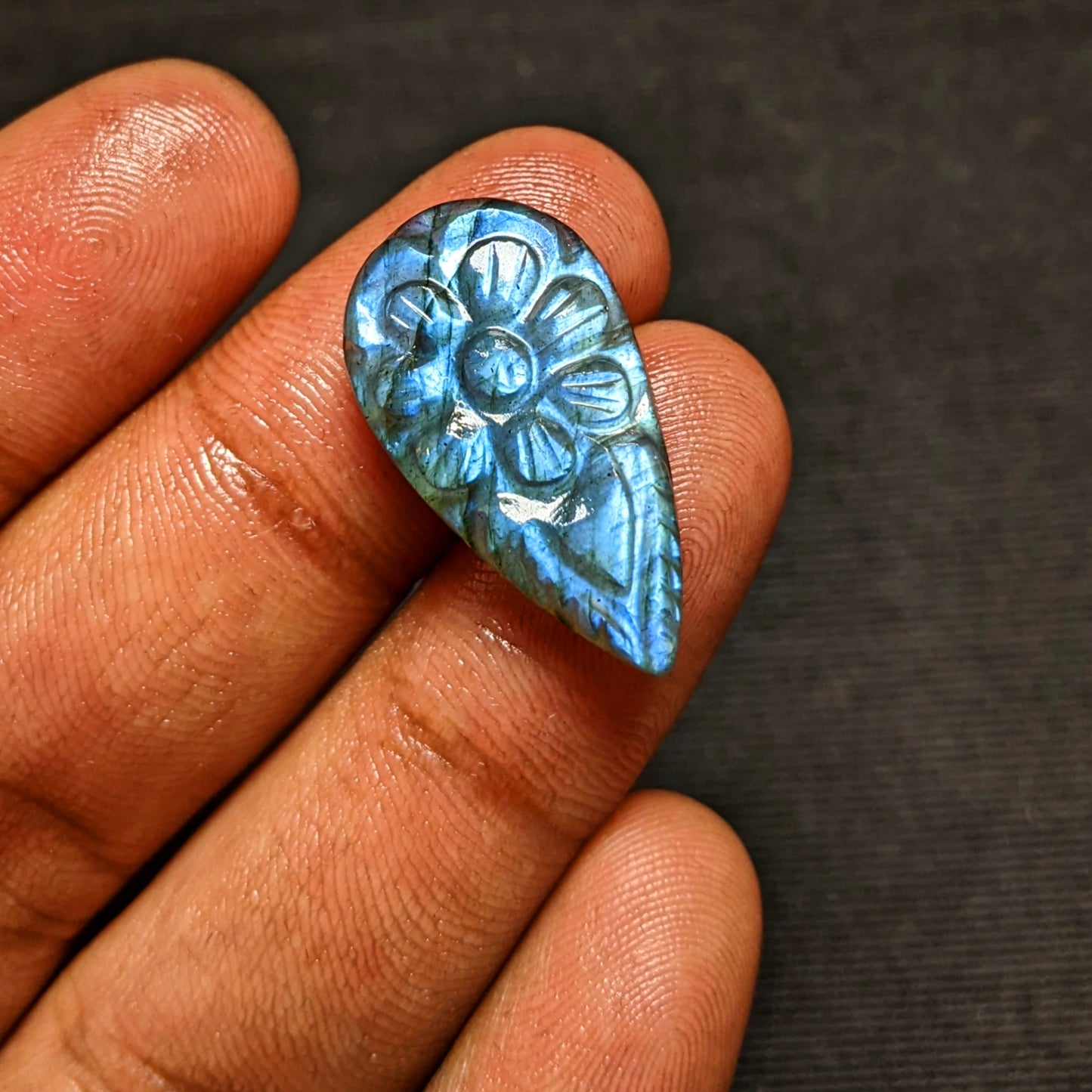 Labradorite Carving
