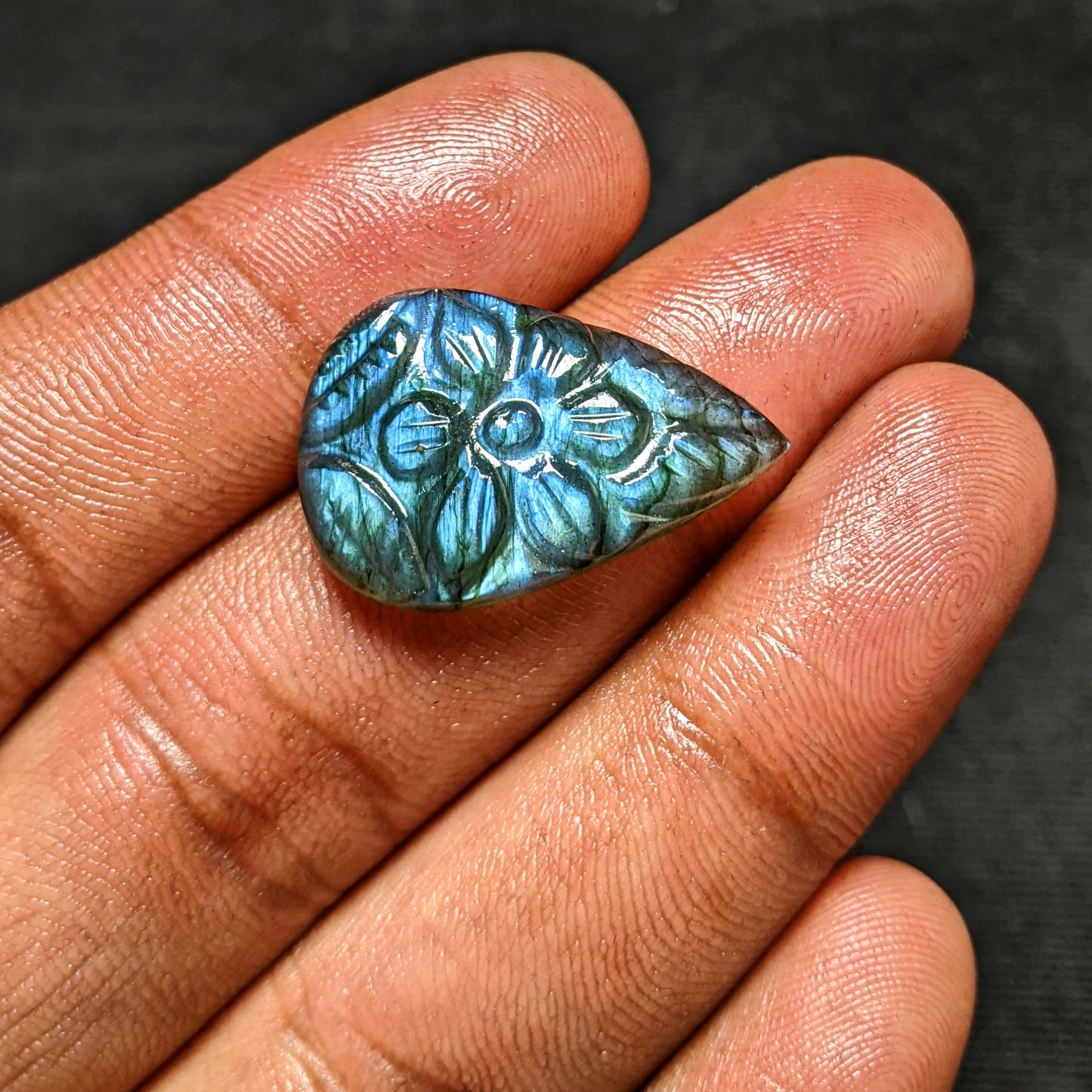 Labradorite Carving