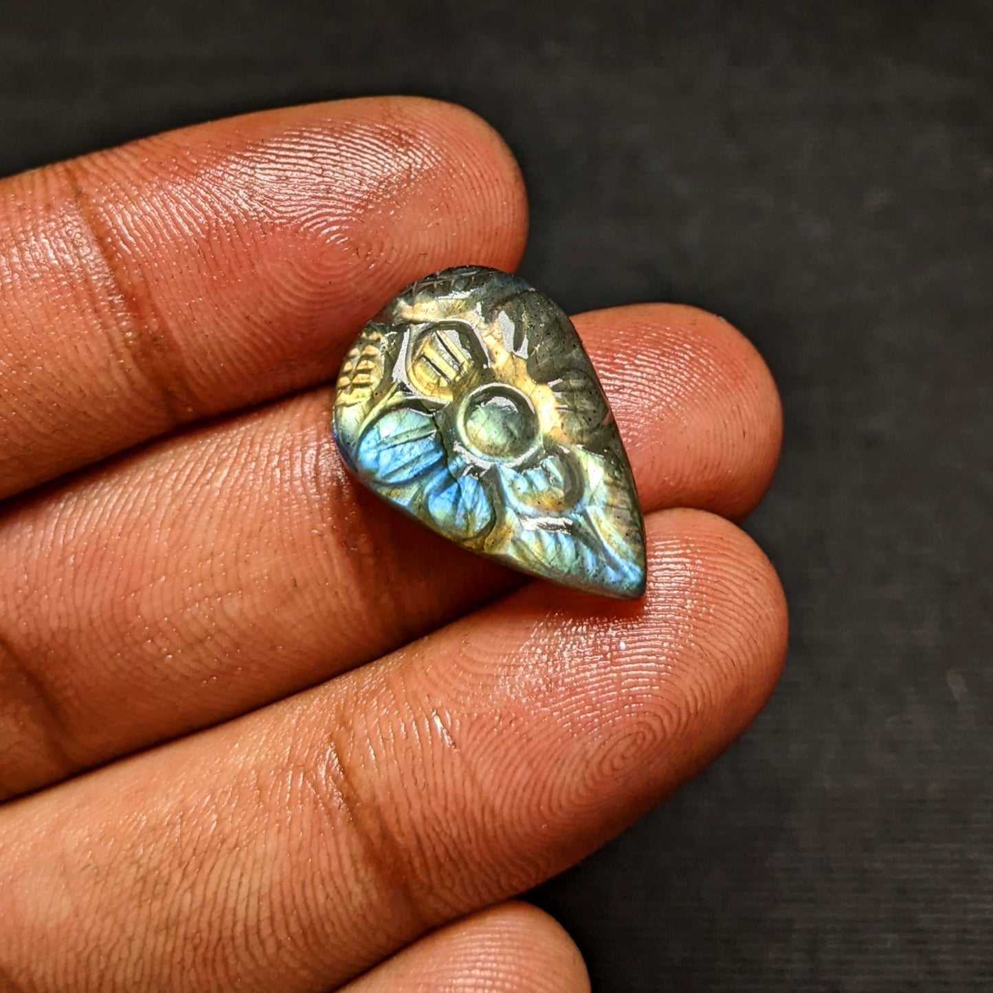 Labradorite Carving
