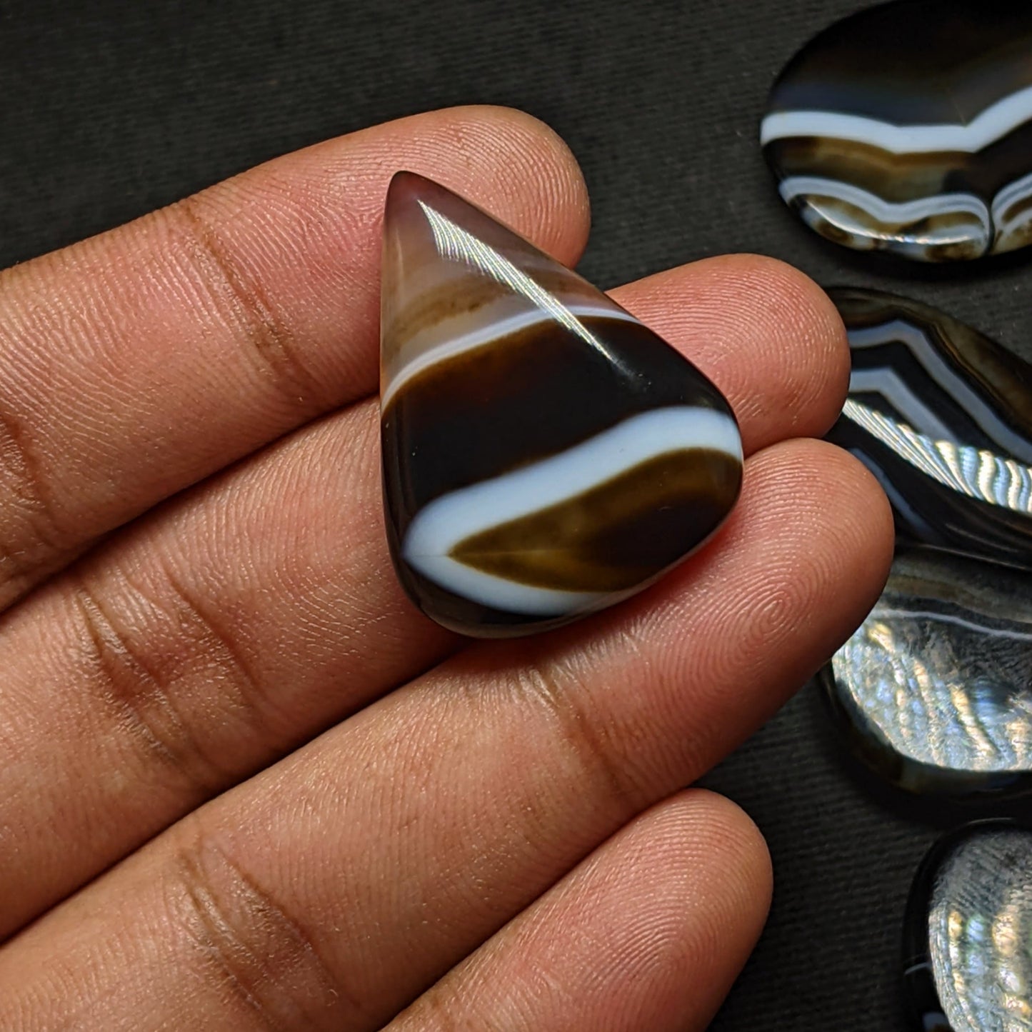Black Banded Agate
