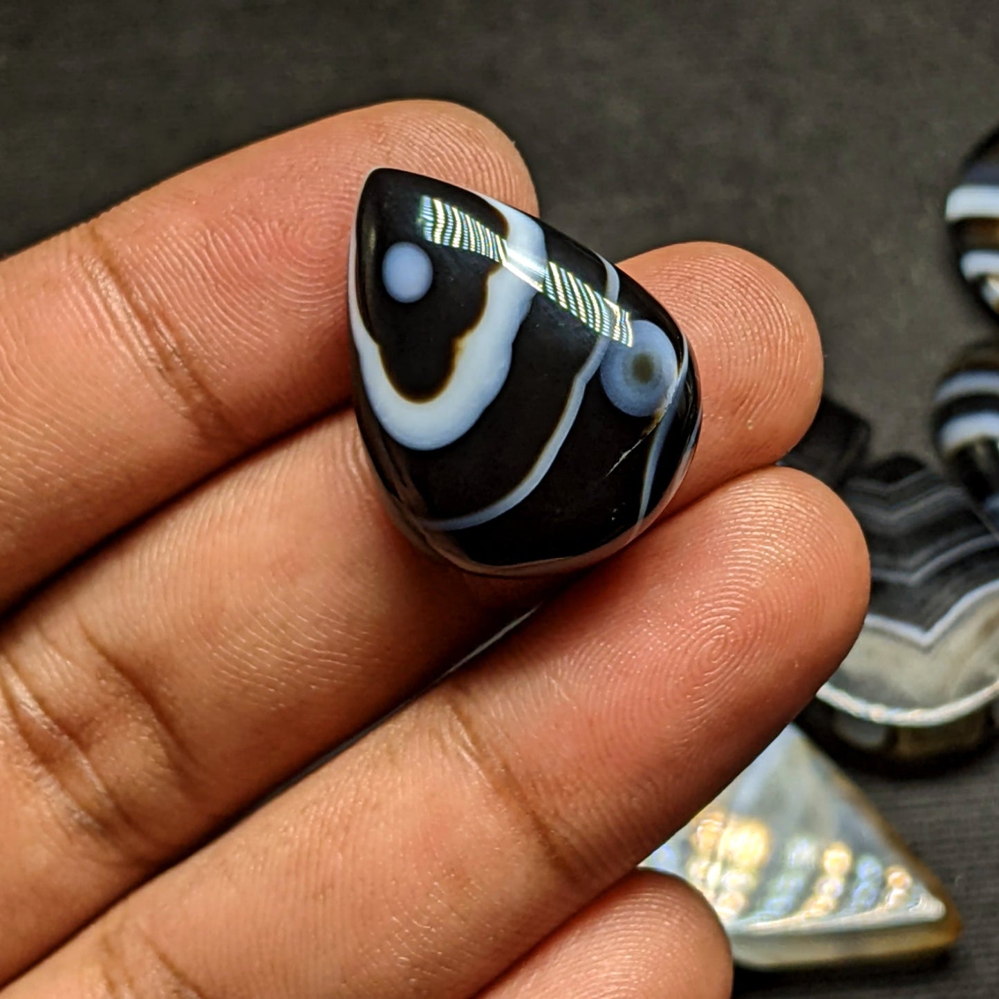 Black Banded Agate