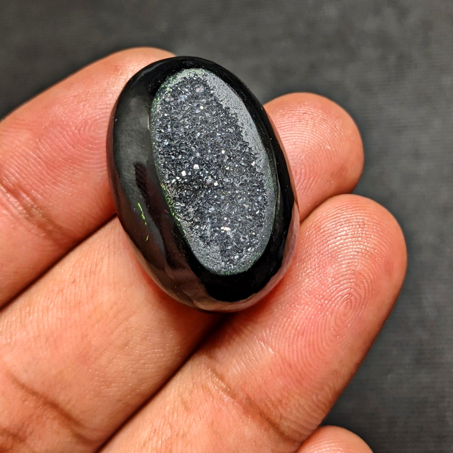 Black Onyx Druzy