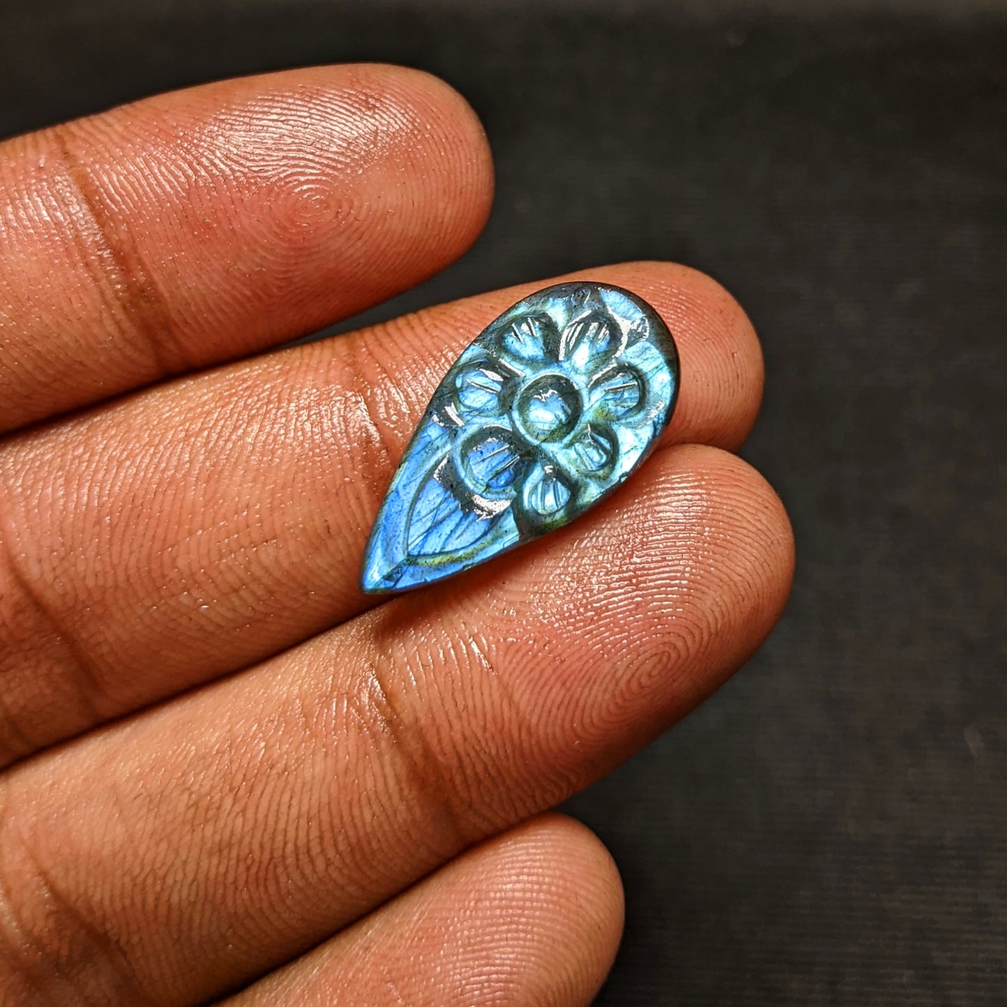 Labradorite Carving