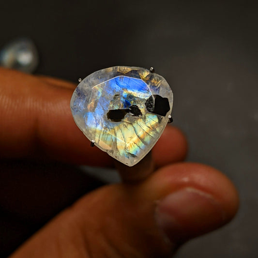 Moonstone Faceted