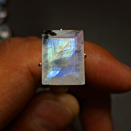 Moonstone Faceted